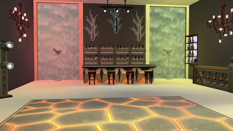 Sims  4 : le restaurant le Nirvana