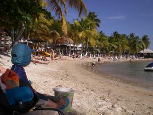 Plage de Bas-Du-Fort - Géraldine en Guadeloupe