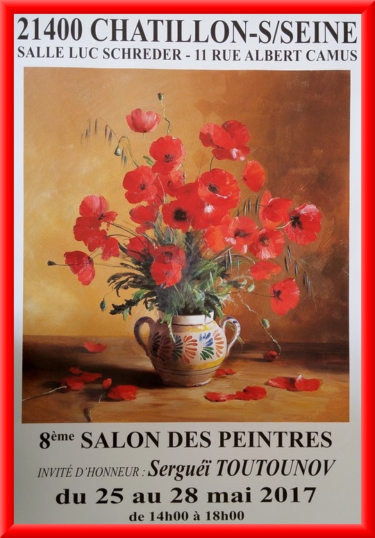 Le huitième salon des peintres des Amis du Châtillonnais ouvre demain ses portes