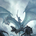Oarf et Nihal contre un guerrier et son dragon
