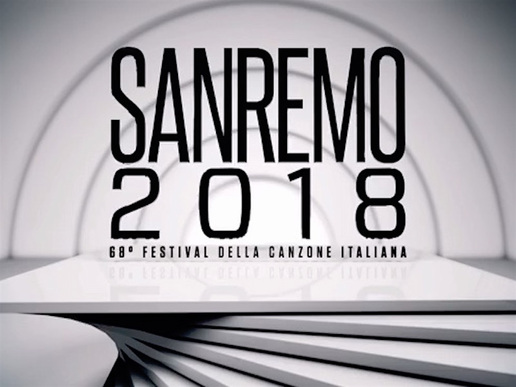 FESTIVAL DE SAN REMO 2018 EN ITALIE AU THEATRE ARISTON