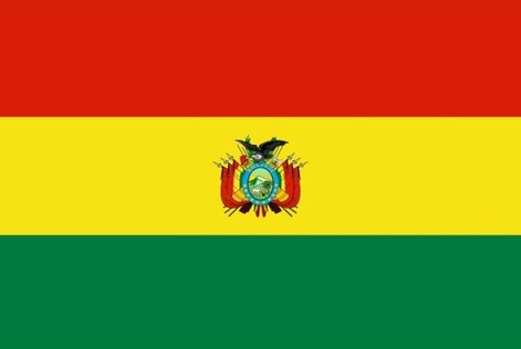 Drapeau officiel de La Bolivie