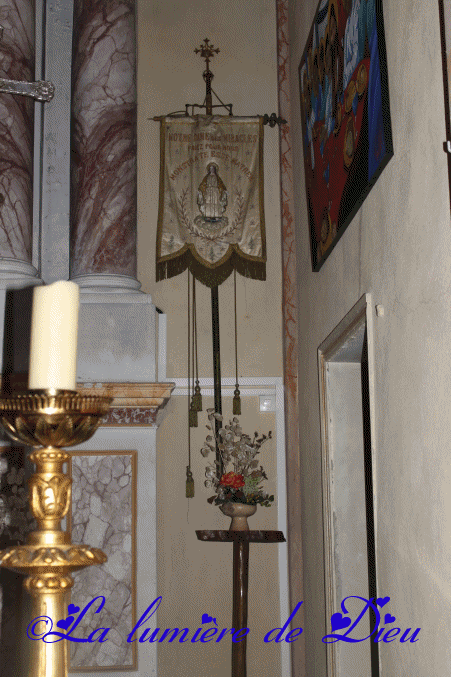 La Madone d'Utelle, la chapelle du sanctuaire Notre-Dame des miracles