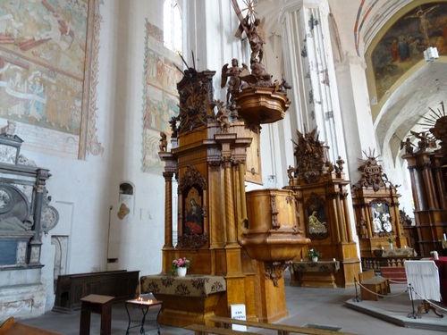 Vilnius: églises zumelles Zainte Anne et des Bernardins