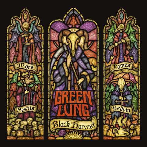 GREEN LUNG - Détails et extrait du nouvel album Black Harvest
