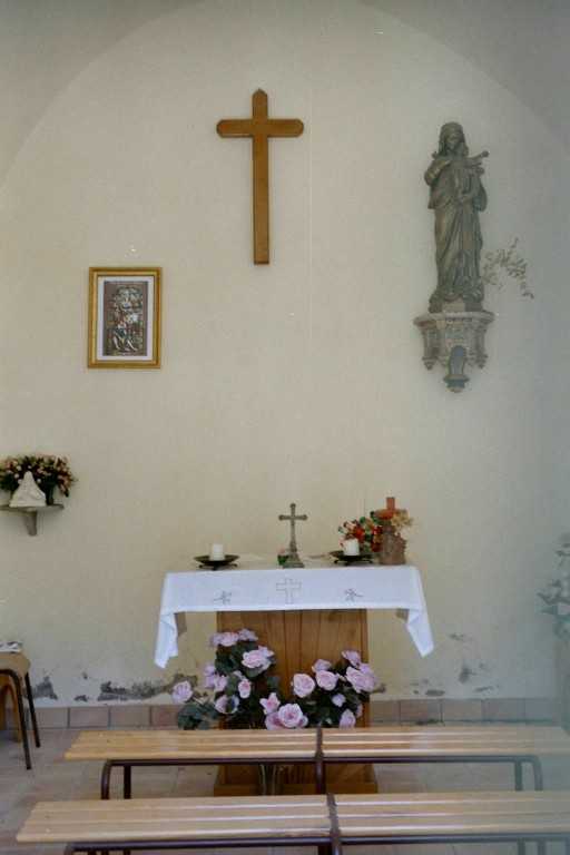 Le Laus : la chapelle des roses à Valserres