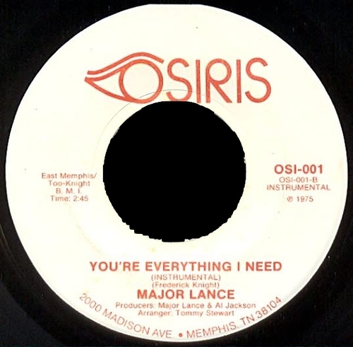 1975 : Single Osiris Records OSI - 001 [ US ]