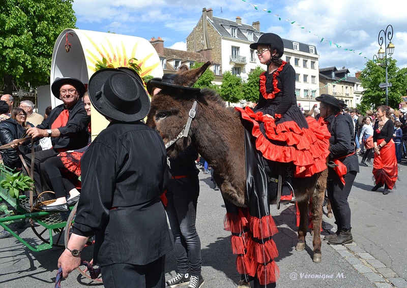 Rambouillet : Fête du Muguet : défilé (3)