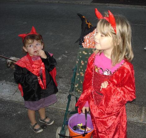 Halloween dans notre quartier