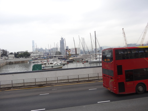 Du coté du port de Hong kong