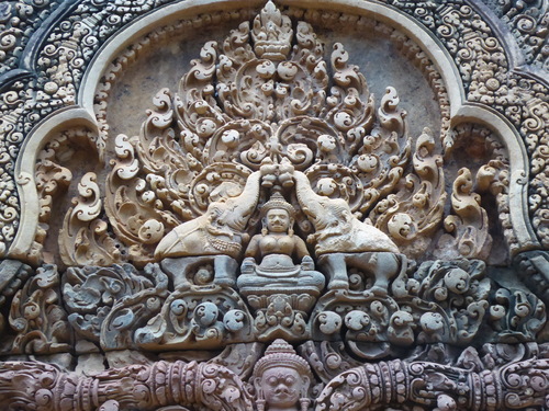 J15, temple de Banteay Srei,Cambodge