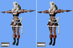 Ajustement du paramètre Intensity dans le panneau Specular