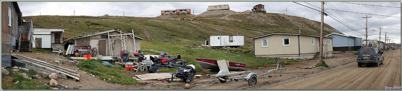 Panoramas sur ce village vraiment désespérant ! - Pond Inlet - Baffin Island - Nunavut - Canada