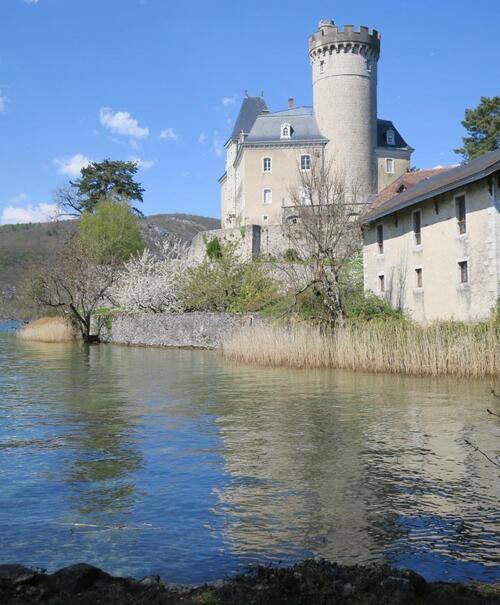 Le château de Duingt 