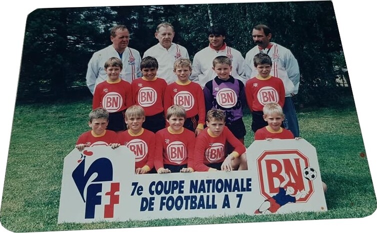 Le coin des jeunes : finale de Coupe de France "BN" 1987 à Paris au Parc des Princes