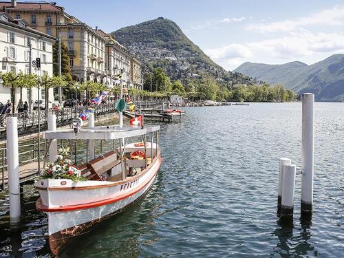 ITALIE.  Suiza Italiana, Lugano, Asocna y Morcote (Voyages)