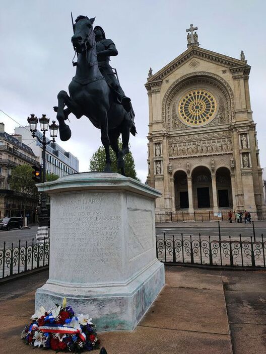 Compte-rendu de l'hommage du Parti de la France à Jeanne d'Arc