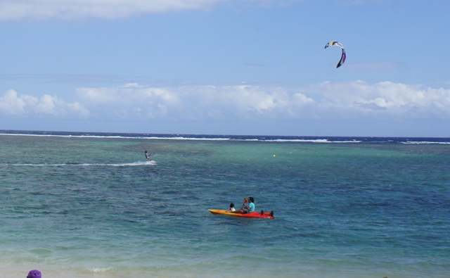Kitesurf à la Saline -