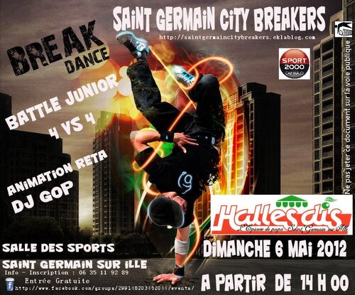 Battle Saint Germain City Breakers Dimanche 6 mai 2012