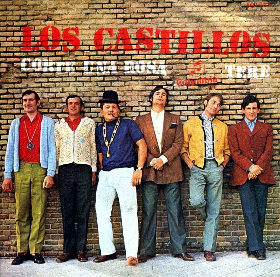 LOS CASTILLOS - Corté Una Rosa (SELLO Columbia MO 703) Single 1969