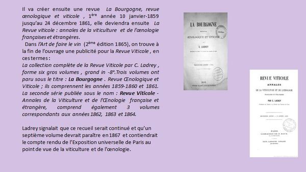 La vie de Claude Ladrey, savant d'origine Châtillonnaise , racontée par Michel Pauty