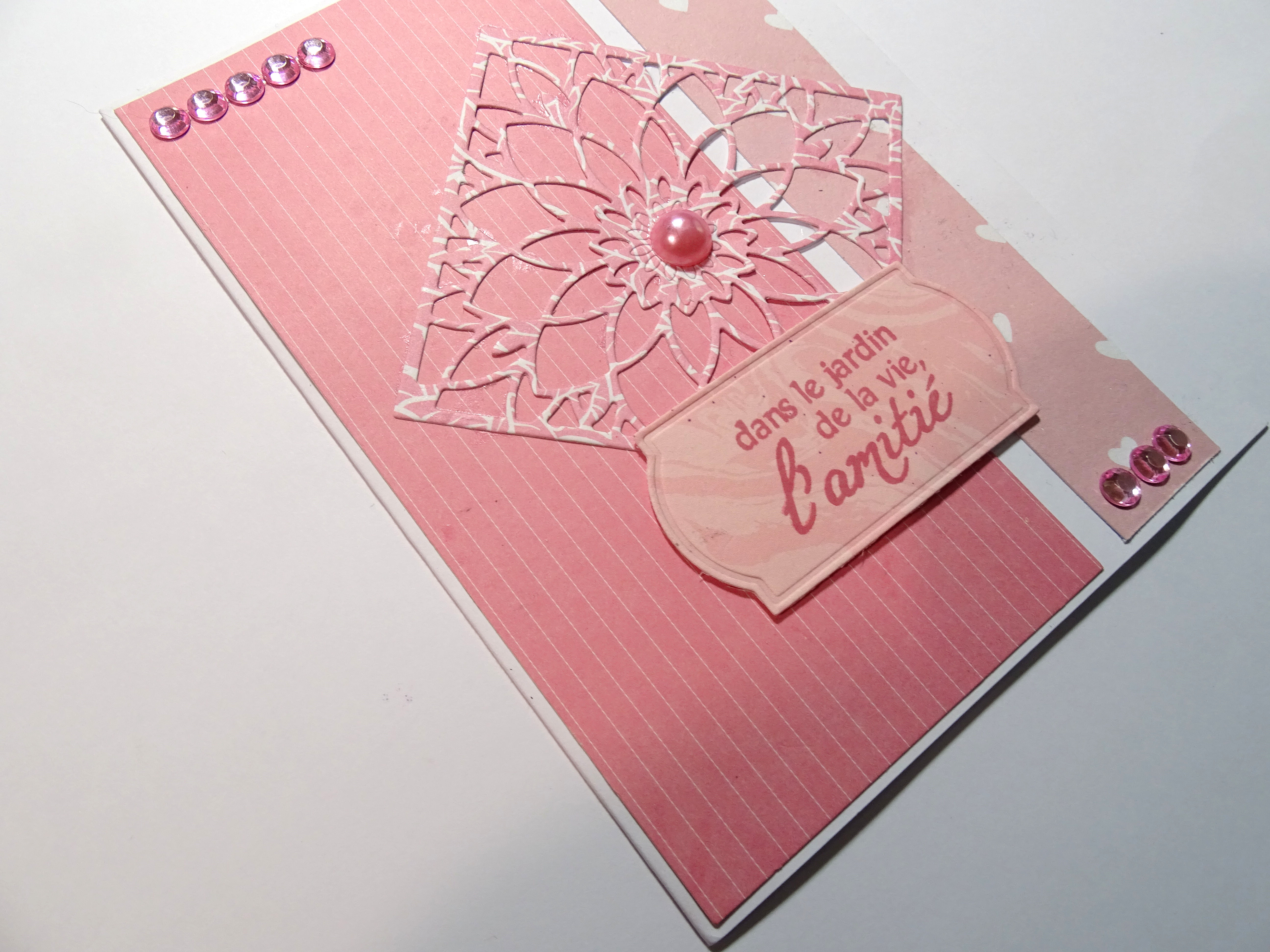 Pochette surprise théière cartes romantiques