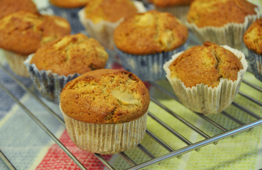 25. Muffins poire, Baileys (env. 12 muffins)