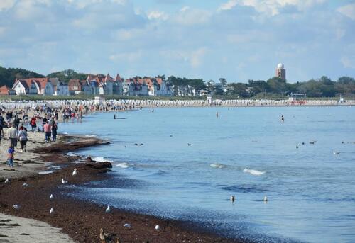 La plage de Warnemünde