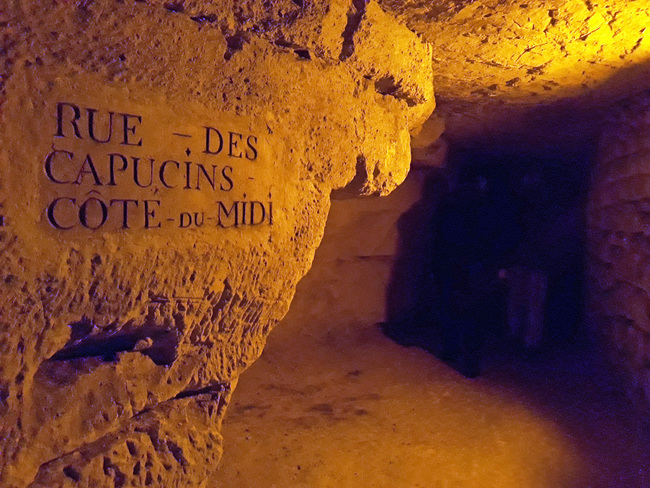 ☻ Visite de l'ancienne carrière des Capucins avec la SHA du 13e arrondissement