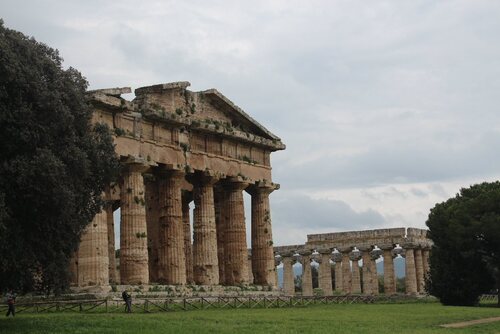 Patrimoine mondial de l'Unseco : Cilento et le Vallo Diano, avec les sites archéologiques de                                                                 Paestum et Velia - Italie