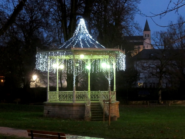 La ville de Châtillon sur Seine a mis  son costume de fête pour la fin de l'année 2022 !