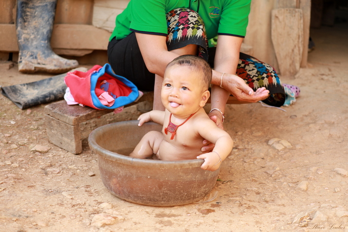 Tranche de vie chez les minorités du nord Laos