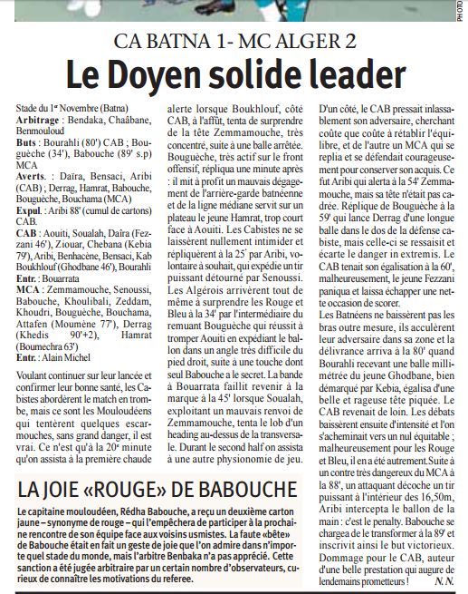 Samedi 3.10.2009 