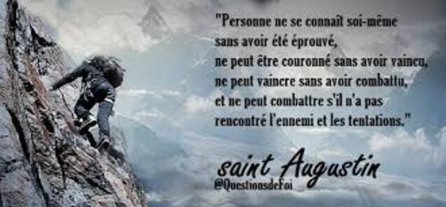 CITATION DU JOUR - de saint Augustin... - Notre Dame des Internautes |  Facebook