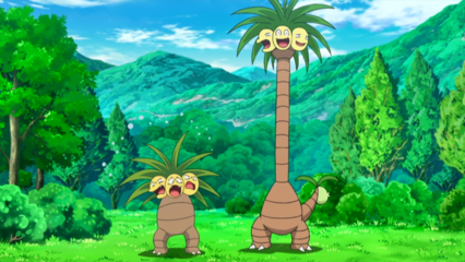 Noadkoko de Kanto et Noadkoko d'Alola