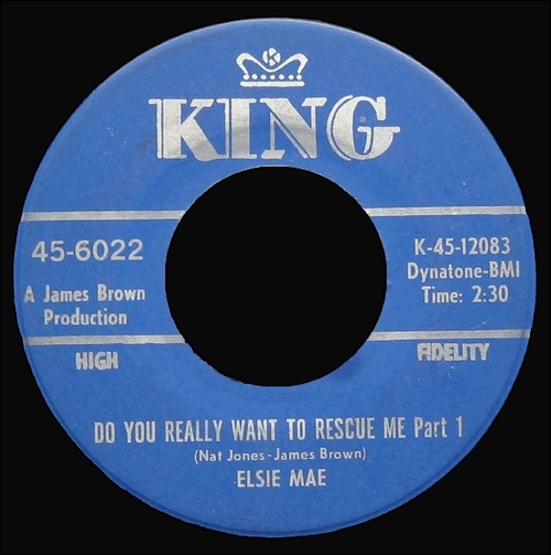 Elsie Mae : Single SP King Records 45-6022 [ US ]