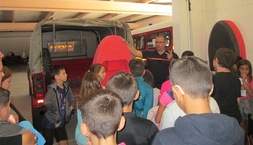 La caserne de pompiers