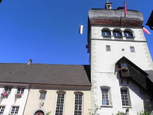 Château et églises à Bregenz (Autriche)