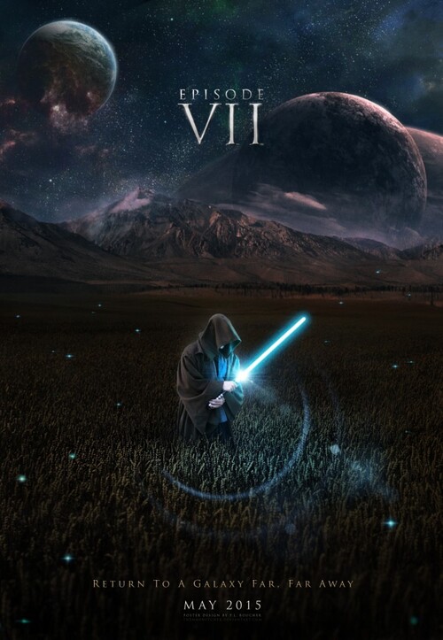 Affiche de fan pour Star wars 7 !