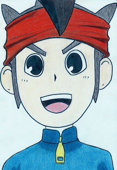 mes dessins d'inazuma eleven