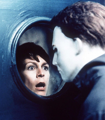 rien ne sert de courir...(jamie lee curtis et mike myers dans 'halloween, 20 ans