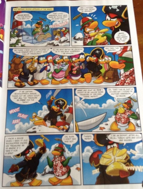 Club Penguin Magazine de juillet 2014