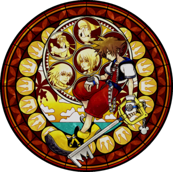 Plateforme du Palier de l'éveil, mandala kingdom hearts