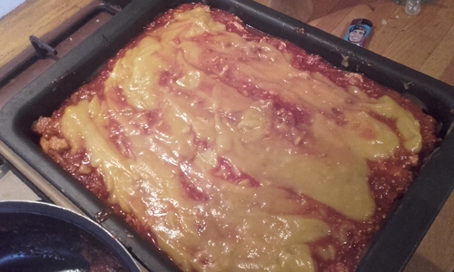 Lasagnes Aubergines/tofu/Potimarron {Vegan}