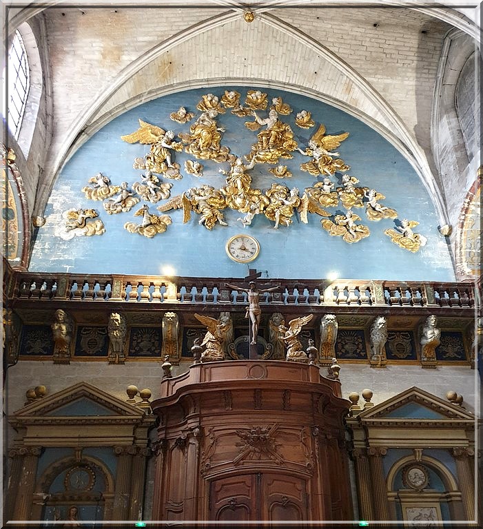 1025 - La Collégiale ND des Anges à l’Isle-sur-la-Sorgue dans le Vaucluse (84)