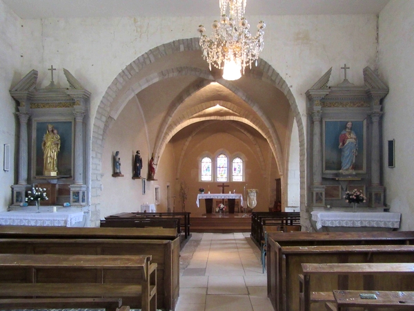 L'église Saint-Pierre-Es-Liens de Veuxhaulles sur Aube