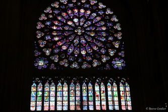 Vitraux de Notre Dame de Paris