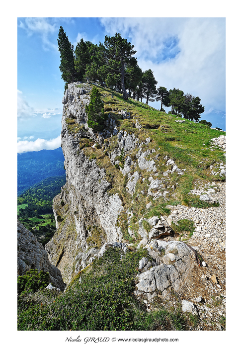 Chamechaude et sommet et sangle de la Chartreuse