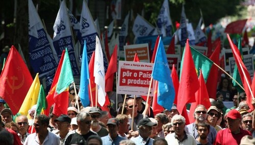 Portugal : pour une politique patriotique de gauche 100 000 personnes dans les rues de Lisbonne ! le discours de Jeronimo de Sousa secrétaire général du PCP ! (IC.fr- 11/06/2015) 