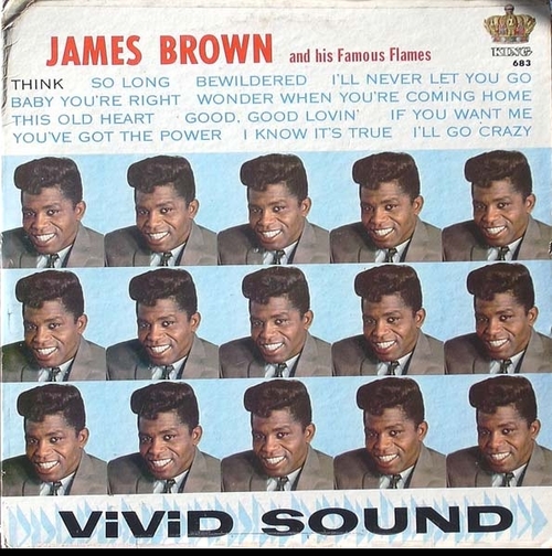 1960 James Brown & The Famous Flames " Think " King Records K 683 [ US ]